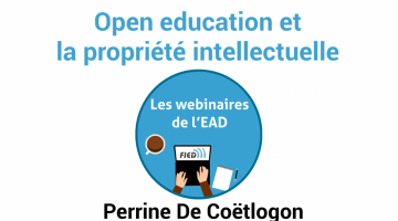 Open education et la propriété intellectuelle