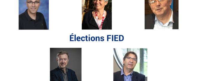 Photo des nouveaux membres du CA et du président et su secrétaire général