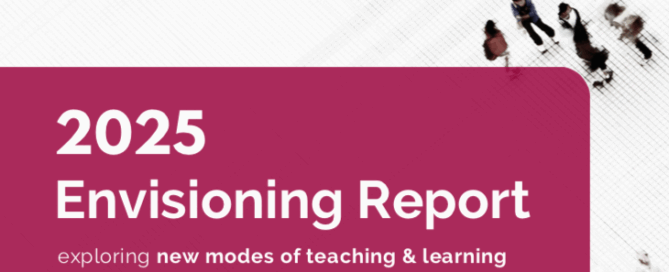 couverture du rapport avec titre : 2025 envisioning report